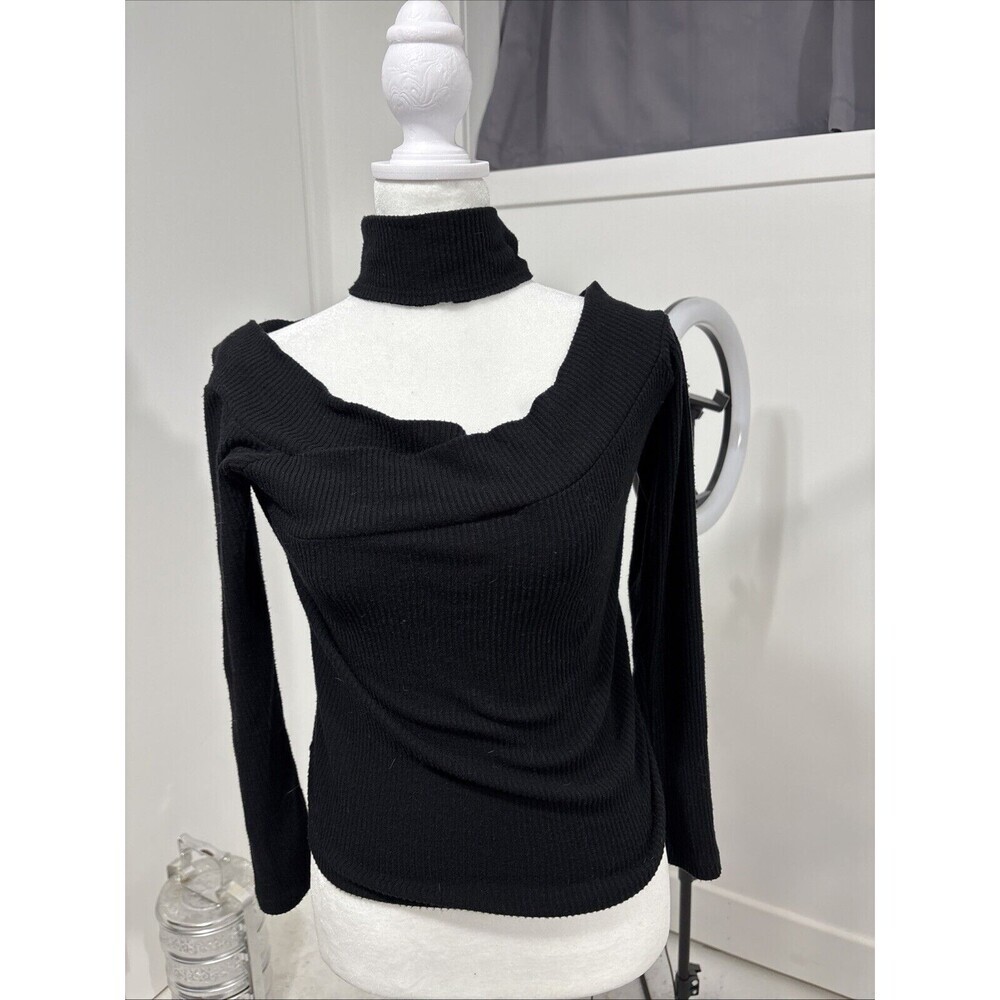 LNA Clothing Sweater With Next Band Black Small
